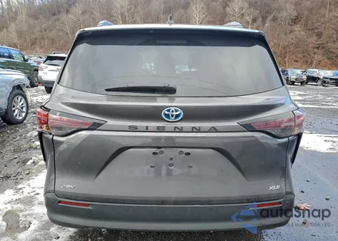 2025 Toyota Sienna Xle from USA, damaged, VIN 5TDYRKEC6SS242010